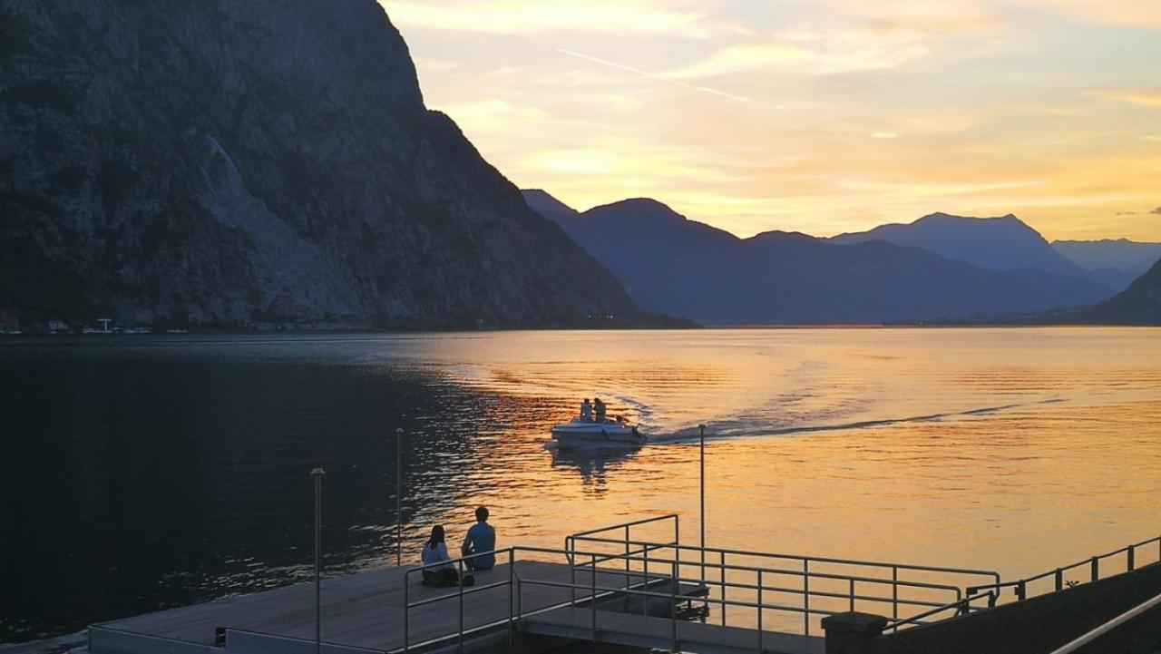 Appartamento Big Deluxe Apts Italian Style Lake&Terrace Lecco Esterno foto